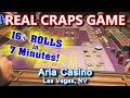 DOWNTOWN CRAPS ACTION - Live Craps Game #20 - Golden ...