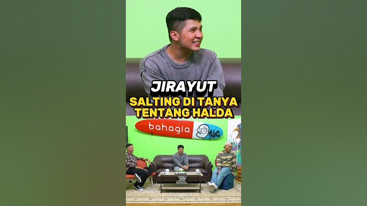 JIRAYUT SALTING KE HALDA‼️🤣#podcast  #jirayut #halda #hanyut #shorts #wendicagur #video #lucu