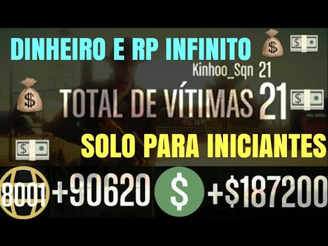 GTA V Online - Bug de dinheiro e RP infinito SOLO para iniciantes