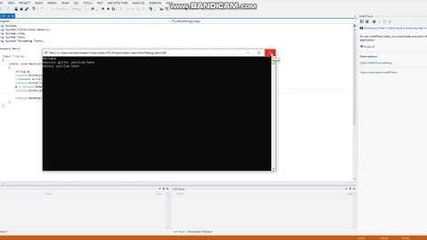 C# Console dersleri 1