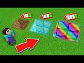 Minecraft NOOB vs PRO: WHITCH RAREST PIT WILL CHOOSE NOOB WITH SECRET TREASURE 100% trolling