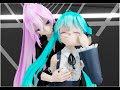[MMD] 乱躁滅裂ガール| disturb manic girl [Luka&amp;Miku]