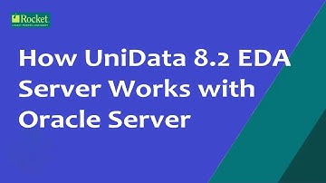 How UniData 8.2 EDA Server Works with Oracle Server