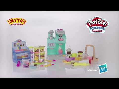 Play-Doh Kitchen Creations Super Colourful Cafe Playset with 20