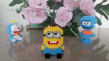 How To Build Lego Mini Bricks Minion|| Puzzle Building Blocks Q5040 Micro
