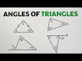 Angles of Triangle: Sum of Interior Angles and Exterior Angle Theorem by @MathTeacherGon