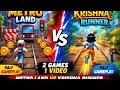  🚆 + Krishna Runner 🦚 Mixed Gameplay | Cut &amp; Edit Gaming Video 
