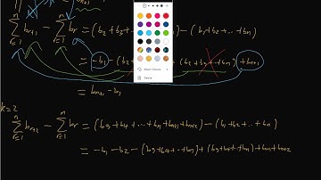 Finite Series (3/5) -  Telescoping Series (With a solution of the sum of n squares)