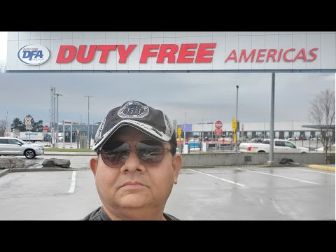 Video: Duty-Free Shopping sa Canadian Border