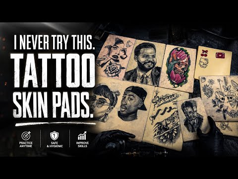 HOW TI CLEAN YOUR TATTOO SKIN PADS | Tattoo practice skin pads
