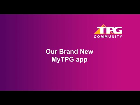 TPG - Our Brand New TPG app