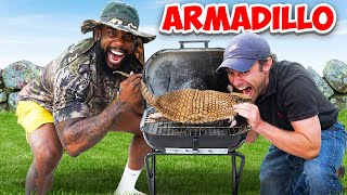 Catch And Cook Wild BBQ Armadillo!