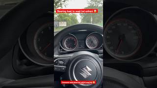 “Swift Steering Ka Sach! 😳 3-Cylinder vs 4-Cylinder 🚗 Kya Farak Padta Hai?” #raochanu #viralshort