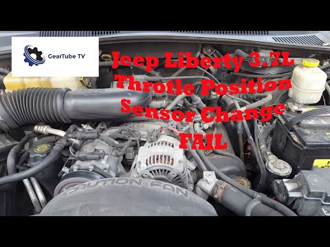 2006 Jeep Liberty 3.7L Throttle Position Sensor Replacement FAIL