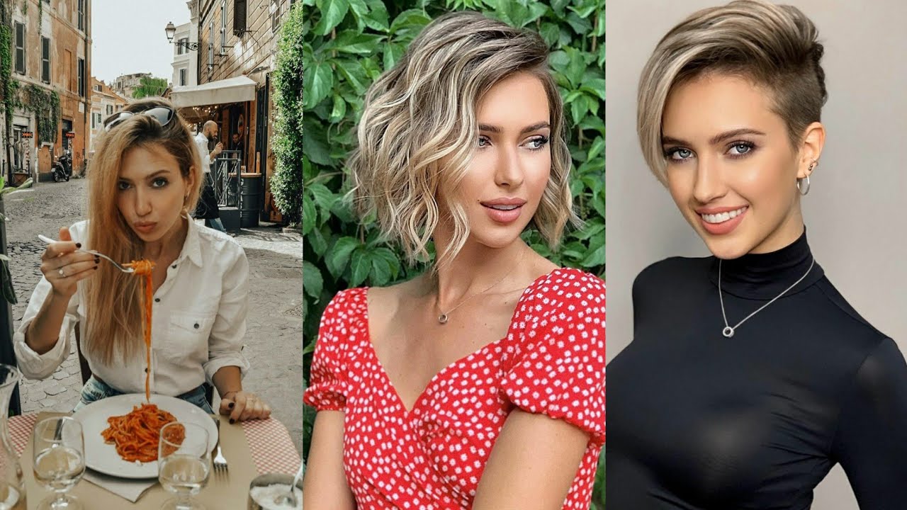 Olga goes from long to short to even shorter ✂️✂️