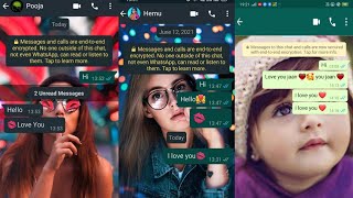 WhatsApp home screen background photo | how to change WhatsApp homescreen wallpaper screenshot 5