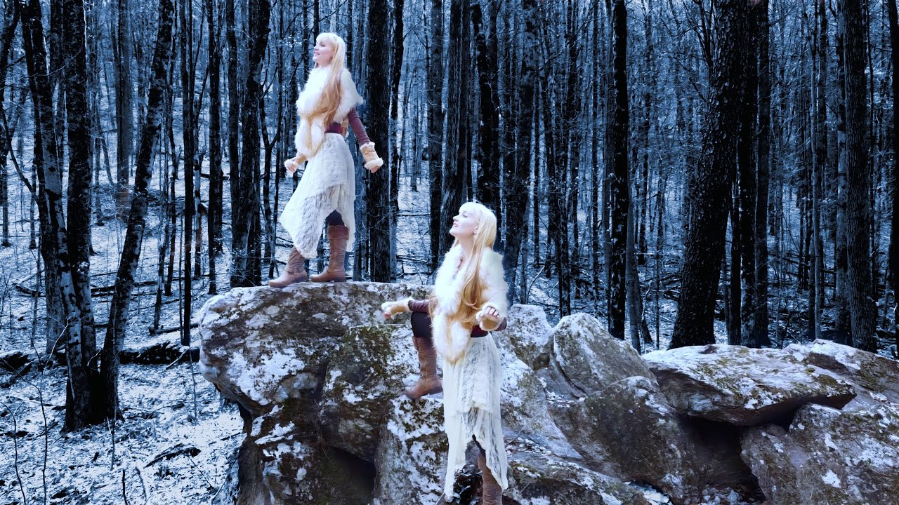 THE WOLF LULLABY - Original Nordic Song - Harp Twins