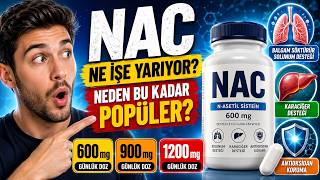 NAC Ne İşe Yarar? NAC 600 900 1200, Balgam, Glutatyon ve Yan Etkiler #NAC #NAC600 #Asetilsistein
