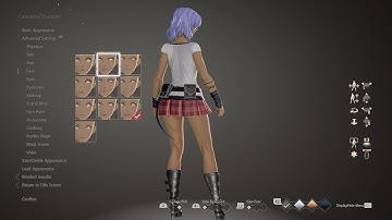 [Code Vein] PS4 Trial Character Creation & Playthrough