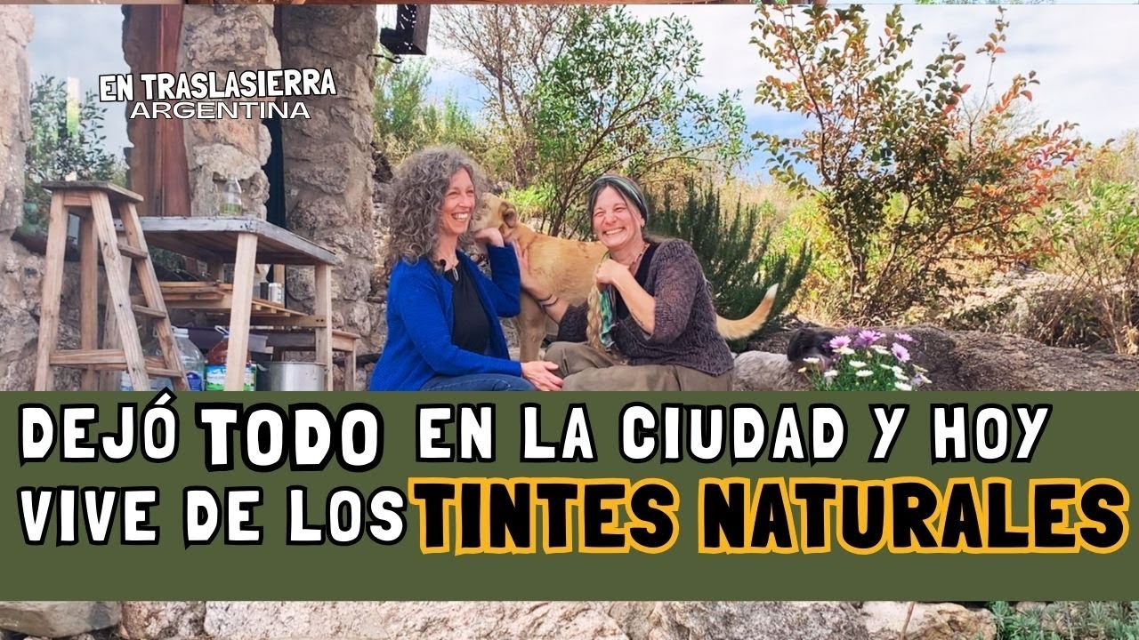 🌿Dejó TODO por ir tras su sueño y se encontró con los TINTES NATURALES🌿Abuela EMPRENDEDORA👵💪🏼🥰