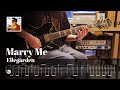 Ellegarden - Marry Me l Guitar cover &amp; TAB l 일렉기타 쉬운 연습곡 타브 악보