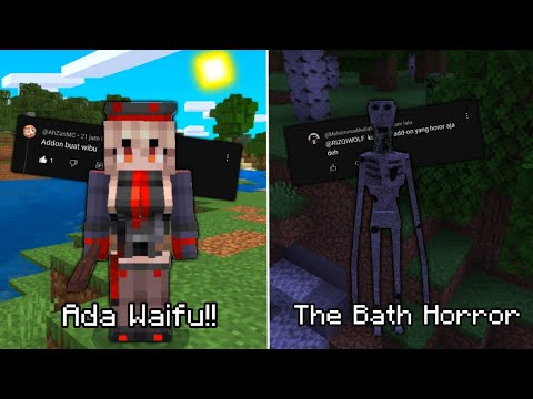 5 Best and Newest Addons Based on Your Comments!! - RADK PART 8 - MCPE (1.21)