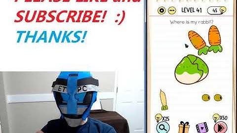 BRAIN TEST LEVEL 41 WALKTHROUGH WITH ANSWERS