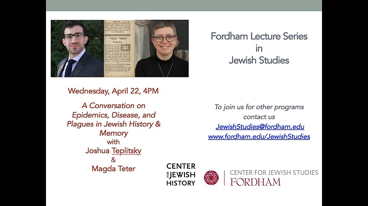 Epidemics, Disease and Plagues in Jewish History &...