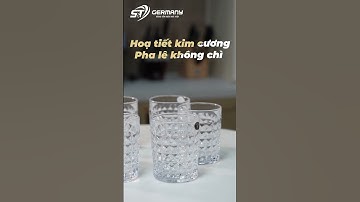 Chưa biết tặng gì cho sếp, đồng nghiệp thì hãy mua ngay Set 6 cốc kim cương Bohemia Diamond 230ml