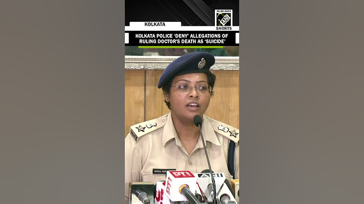 Kolkata Police ‘deny’ allegations of ruling doctor's death at RG Kar medical college as ‘suicide’