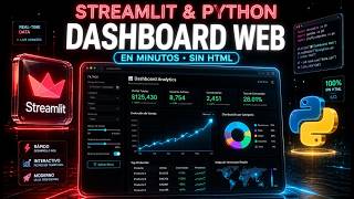 Information Crea un dashboard profesional con Streamlit y Python en minutos Guide