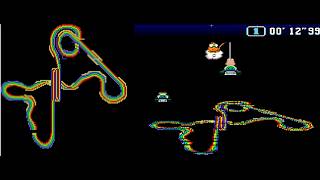 Super Mario Kart Custom Track - DS Rainbow Road [Accurate Map] [Unplayable] (For Fixing!)