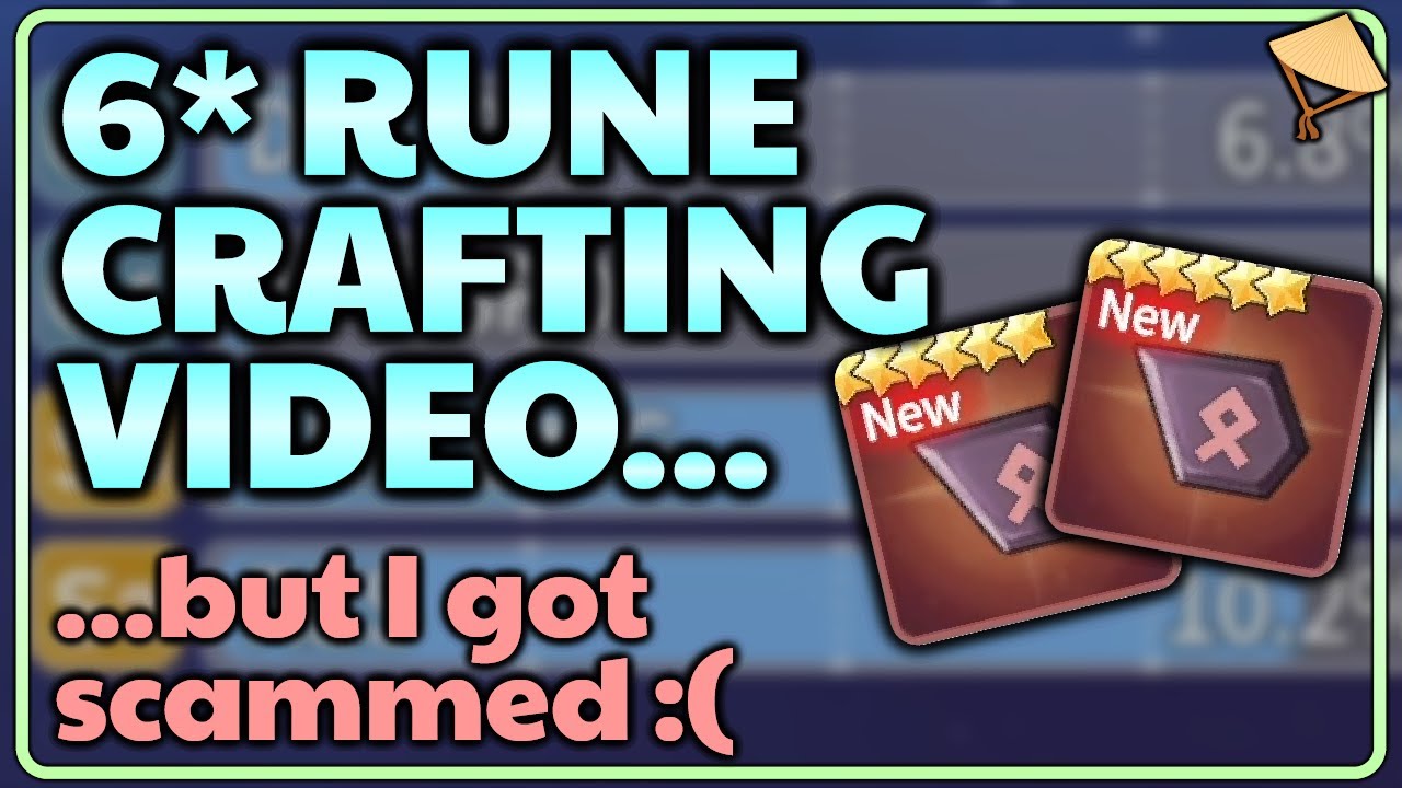 ONE MONTH OF SAVING FOR NOTHING? - Summoners War Chronicles 6* rune ...