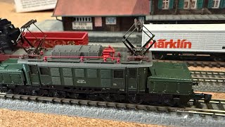 Marklin 81221 Cl 194 Electric Locomotive Crocodile Test Run at z.scale.hobo 05.23.2026