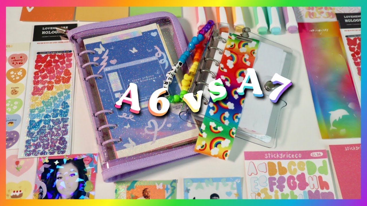 A6 VS A7 Binder Which Is The Better Binder Journal For You YouTube A6 VS A7 Binder Which Is The Better Binder Journal For You YouTube