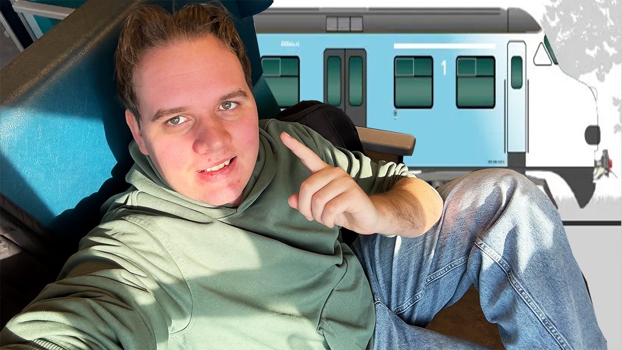 Hoe lang houd ik het vol in mijn FAVORIETE TREIN? Mat 64 / Plan V