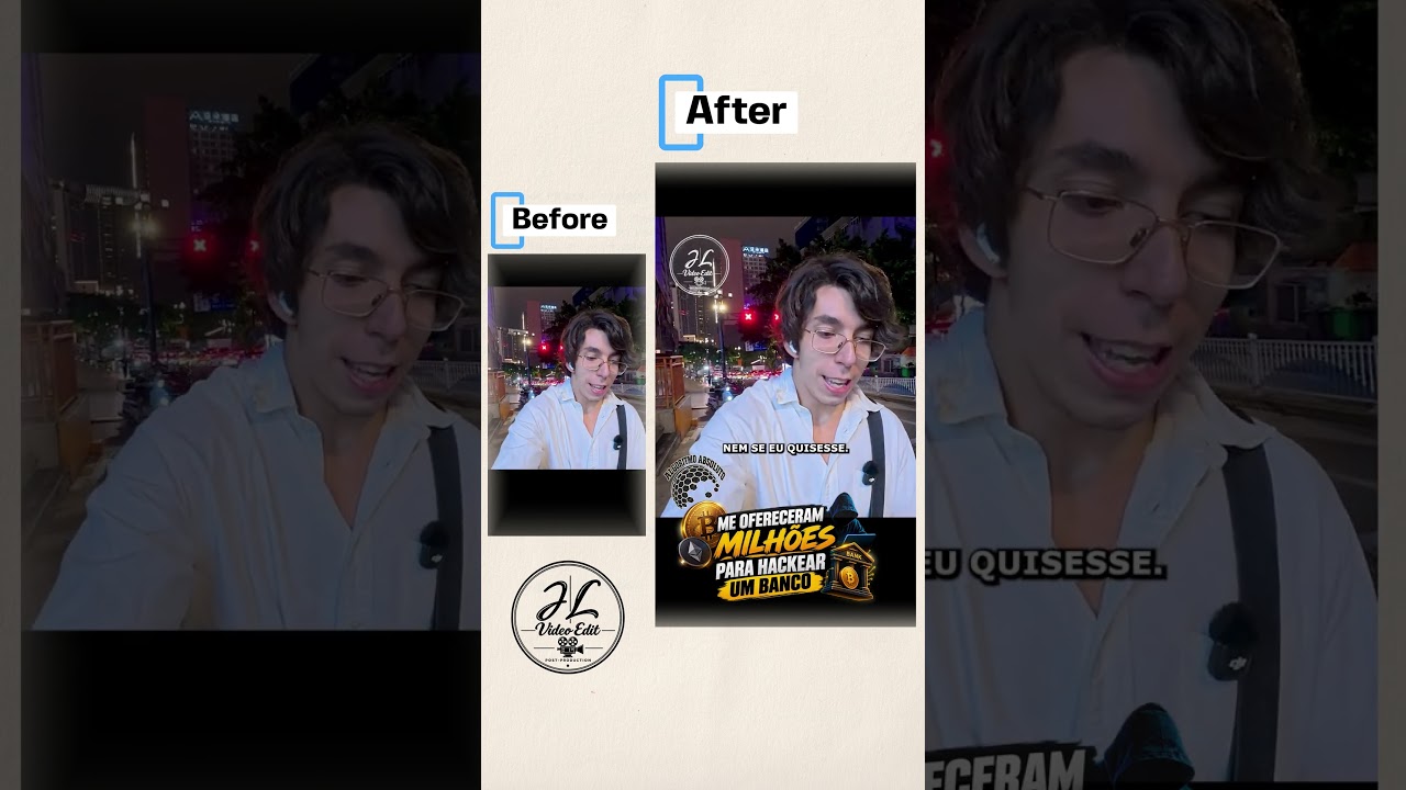 BEFORE & AFTER — VIDEO EDITING & POST-PRODUCTION