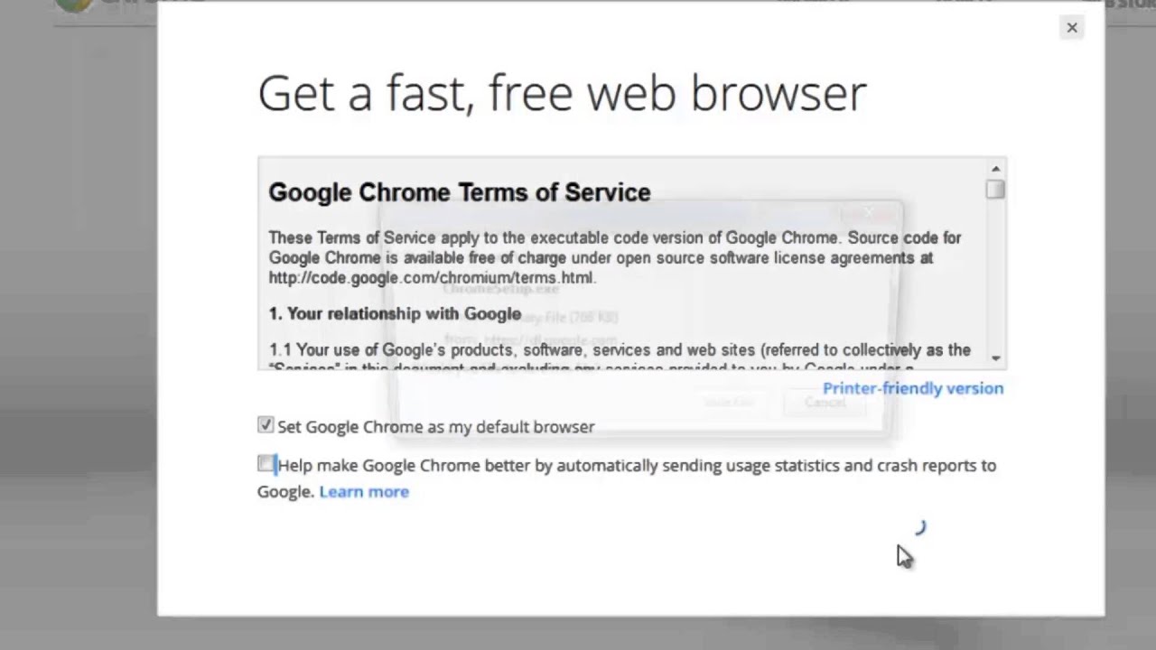 How To Install Google Chrome Back Onto A Computer Internet Help
