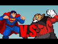Superman vs Toppo sprite animation 