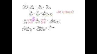 8 6 Worksheet Solving Rational Equations Problem 9