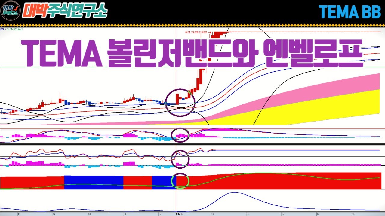 ⁣TEMA 볼린저밴드와 엔벨로프의 활용법