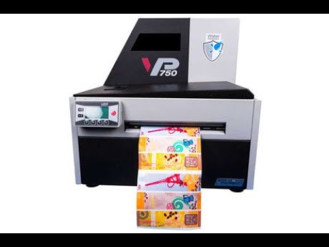 Démonstration Imprimante d'étiquettes couleur numérique VP750