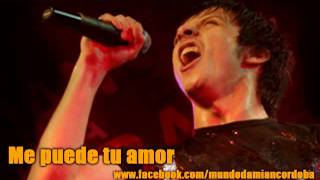 Video thumbnail of "me puede tu amor - Damián Córdoba"