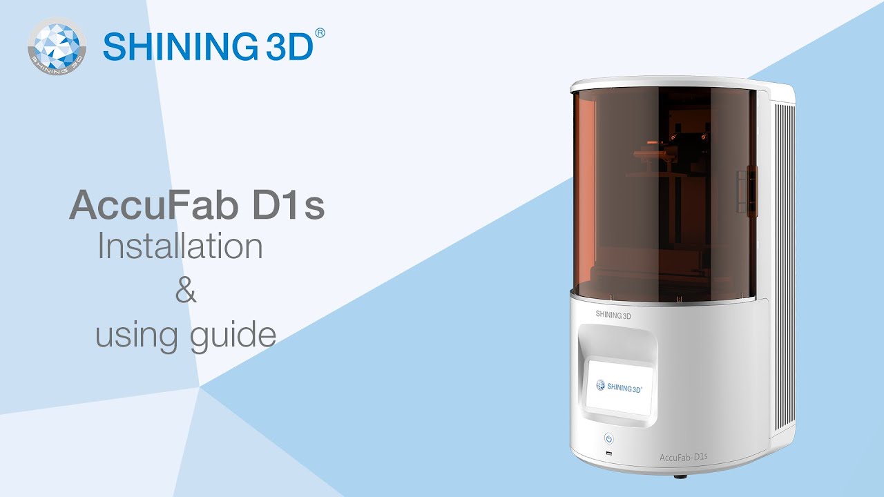 Shining 3D AccuFab-D1s 3D Printer: Buy or Lease at Top3DShop