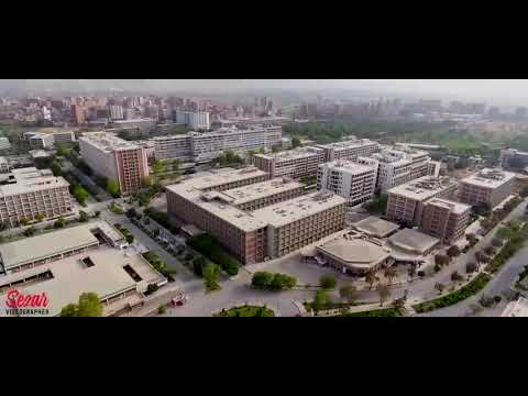 تصوير جوي لجامعة أسيوط عظمة مباني الجامعة