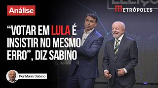“Votar em Lula é insistir no mesmo erro”, diz Sabino