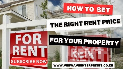 How to Set the Right Rent Price for Your Property