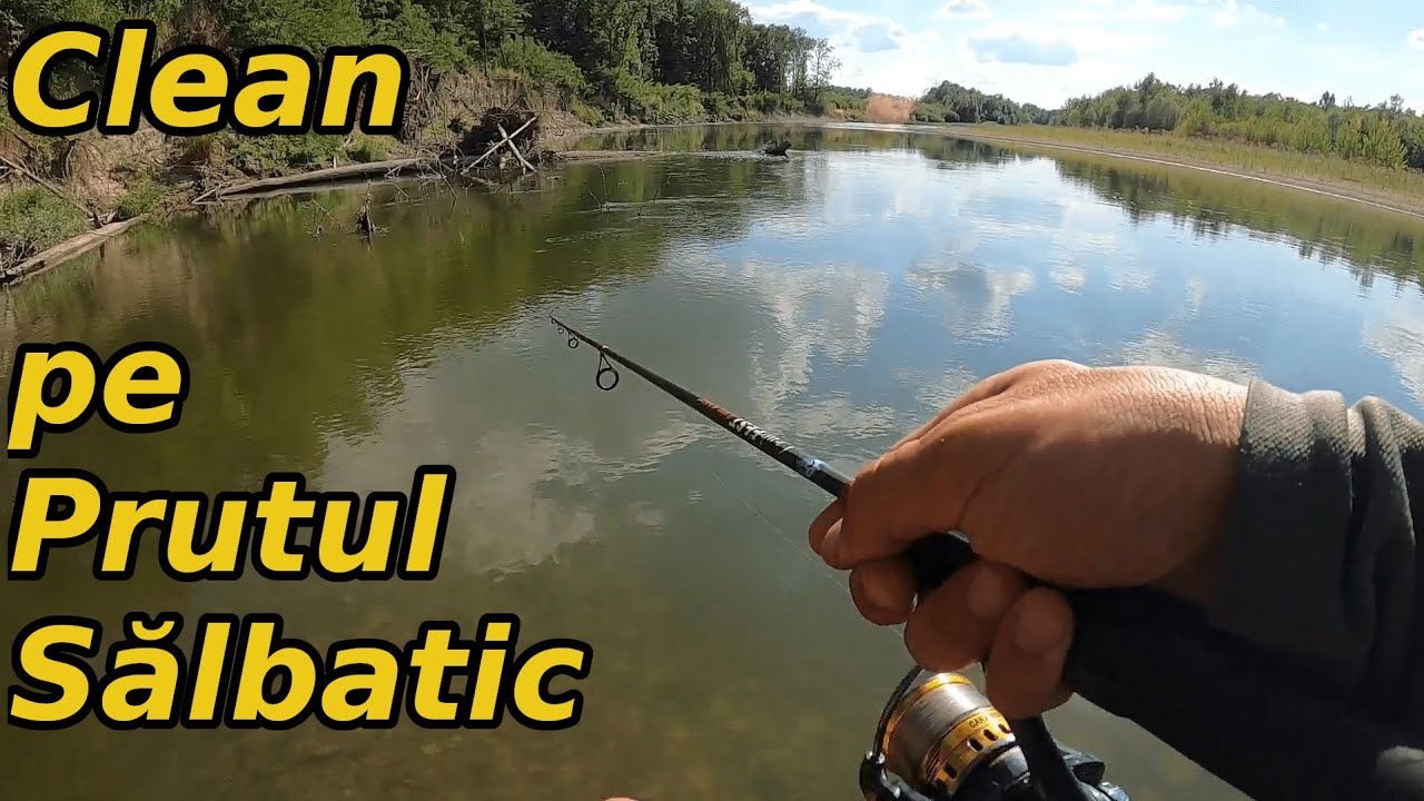 Pescuit la Clean pe Râul Prut cu Voblere