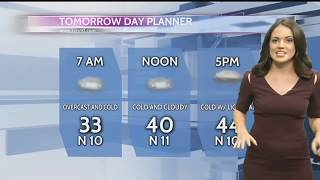 Freezing Temperatures Expected Overnight; Rain Chances Return Thursday