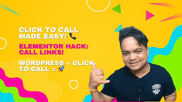 Add a CLICK TO CALL Link in Elementor and WordPress: Simple & Quick Guide